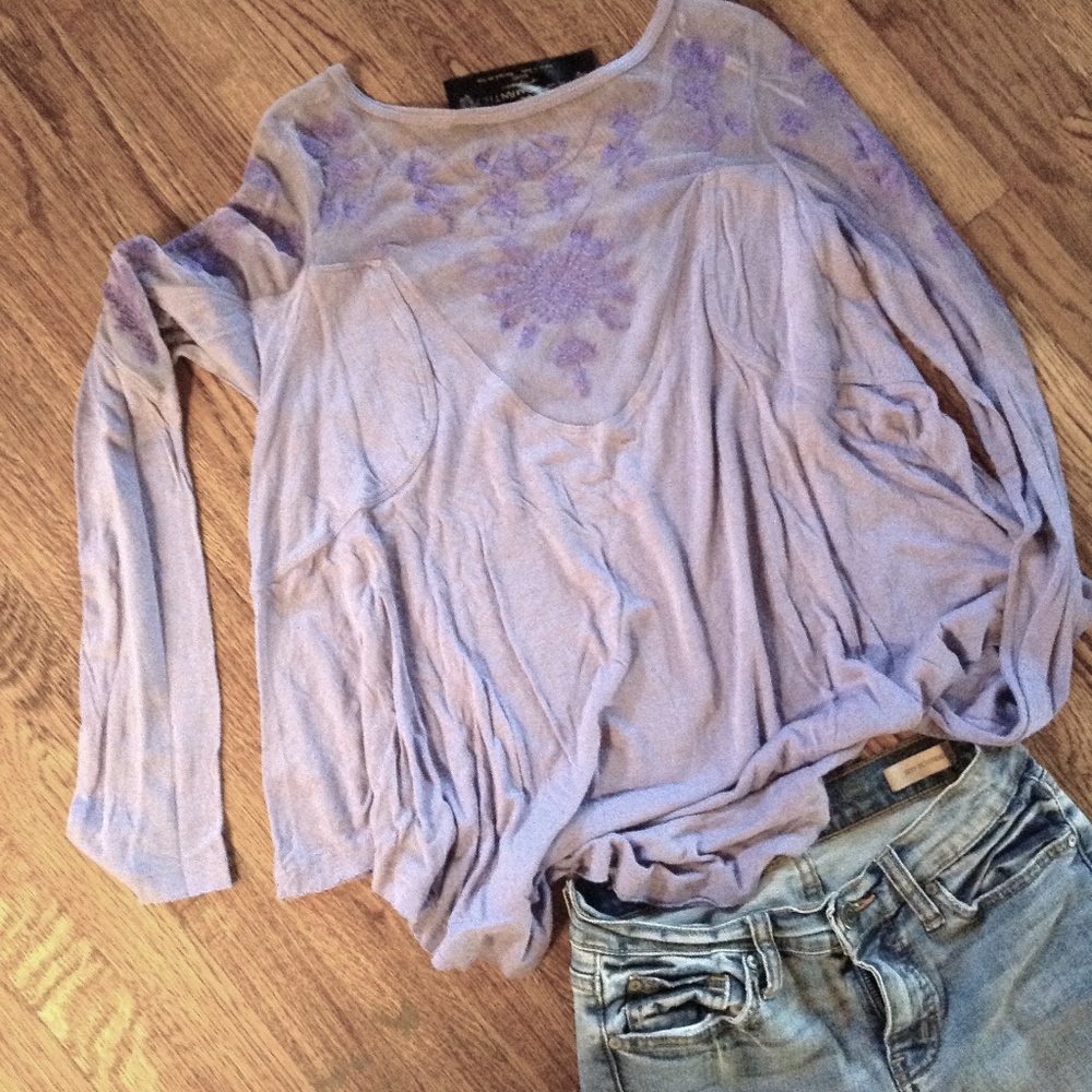 Free People New Romantics long leave top